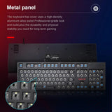 REDRAGON AMSA K592 USB Mechanical Gaming Keyboard Blue Switch Led Backlit 104 Keys for Computer PC Laptop Gamer