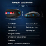 REDRAGON PEGASUS M705 RGB USB Wired Gaming Mouse 7200 DPI 7 Buttons Mice Programmable Ergonomic For Computer PC Gamer Laptop