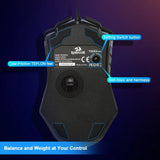 REDRAGON PEGASUS M705 RGB USB Wired Gaming Mouse 7200 DPI 7 Buttons Mice Programmable Ergonomic For Computer PC Gamer Laptop