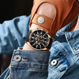 REWARD Business Mens Watches with Date Waterproof Chronograph Luminous Casual Sports Watch for Man