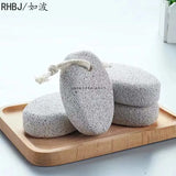 RHBJ 3pcs New Foot Clean Hard Skin Callus Remover Foot File Pedicure Tools Scrub Bath Pumice Stone Comfortable Foot Care Tool