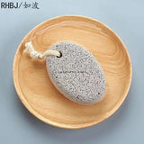 RHBJ 3pcs New Foot Clean Hard Skin Callus Remover Foot File Pedicure Tools Scrub Bath Pumice Stone Comfortable Foot Care Tool