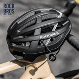 ROCKBROS ROAD TO SKY Bike Lock Cycling Concealed Handle Cable Lock Portable Anti-Theft Steel Security Bicycle Lock Equipment
