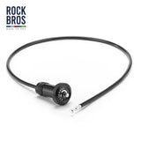 ROCKBROS ROAD TO SKY Bike Lock Cycling Concealed Handle Cable Lock Portable Anti-Theft Steel Security Bicycle Lock Equipment