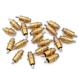 Rabbit Chicken Quail Copper Water Drinker Nipple Poultry Bird Drinking Water Accessories Equipment Rabbit Feeding Equipment