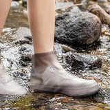 Rain Shoe Cover Outdoor Silicone Shoe Protection Covers From Rain Rain Boot Covers Outdoor Gear For Hiking Sports Survival