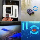 Real-Time Camera Sonar 7inch Screen 500M Underwater Fishing Finder with Camera for Bait boat