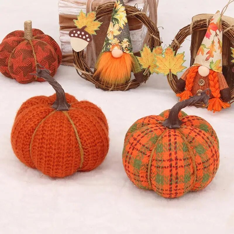 Realistic Pumpkin Harvest Decorative Realistic Pumpkins Fake Farmhouse Pumpkins Halloween Decor For Fall Thanksgiving Harvest