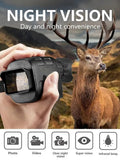 Rechargable Battery 1080p High Definition R7 Infrared Night Vision 5X Digital Zoom 1.5inch Screen for Hunting Night Vision Came