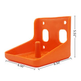 Red Cow Cattle Sheep Lick Brick Tray Salt Brick Thick Tray Support Lick Salt Brick Frame Box Durable Livestock
