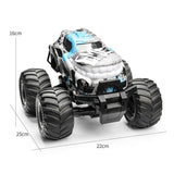 Remote Control Car Off-road Climbing Car Light Spray High Speed Toy Standing Spin Stunt CarThe Best Gift For Child