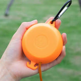Retractable Clothes Line Outdoors 10m Portable Washing Drying Wind Anti-Skid Line With 20pcs Clothespins Outdoor Favors