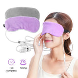 Reusable Heated Eye Mask USB Blindfold Steam Sleeping Eye Mask Patch Hot Steam Fatigue Relief Sleep Ant Dark Circles Aging
