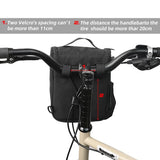 Rhinowalk Bike Handlebar Bag Big Capacity Front Bag with Water Bottle Holder Rain Cover Cycling Multi-Function Shoulder Bag