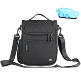 Rhinowalk Bike Handlebar Bag Big Capacity Front Bag with Water Bottle Holder Rain Cover Cycling Multi-Function Shoulder Bag