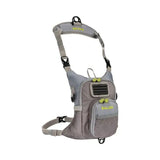 River Fly Fishing Chest Pack, Gray/Lime Fishing knot tying tool Alicate de pesca рибаловние товари Vinilos pesca