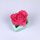 Rose Silicone Candle Mold Epoxy Resin Casting Mold For Resin Candle Making Epoxy Resin Casting Silicone Mold Candle Making