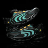 Rotary Buckle Work Sneakers Protective Shoes Lightweight Safety Shoes Puncture-Proof Anti-smash Steel Toe Shoes Work Boots Men