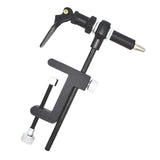 Rotary Fly Tying Vise Tools Aluminum Alloy C-clamp Rotating Hook Rotary Whip Finisher Bobbins Holder Fly Fishing Tackle Kit