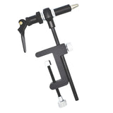 Rotary Fly Tying Vise Tools Aluminum Alloy C-clamp Rotating Hook Rotary Whip Finisher Bobbins Holder Fly Fishing Tackle Kit