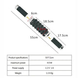 Rotating Body Roller Fitness Massager Anti-Cellulite Sliming Machine 7D Rolling Beads Cylinder Therapy Body Contouring Machine