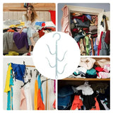 Rotating Scarf Hanger 4PCS Hooks Multi-Use Clothes Organizer Home Storage Supplies For Clothes For Laundry Room Bathroom Balcony