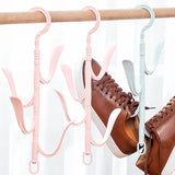 Rotating Scarf Hanger 4PCS Hooks Multi-Use Clothes Organizer Home Storage Supplies For Clothes For Laundry Room Bathroom Balcony