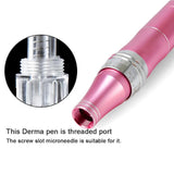 Electric mesotherapy Pen Wireless Dermapen Beuty Care Machine Mute Derma Pen Needle Cartridge Microneedling Tips Nano Micro Need