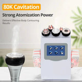 Professional Cavitation 80k Body Massagers Multi-Polar Radio Frequency Anti-Wrinkle Skin Rejuvenation Lift