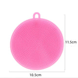 30pcs Silicone Dish Scrubber Reusable Dish Brush