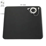 Grounding Mat Mouse Pad  Energy Inflammation Balance Wellness Earth Connected 15 Foot Cord Included Conductive Carbon 13''x11"