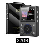 DSD Lossless Player 2.4 Inch LCD Screen Portable Music Player USB-C Charging Walkman Audio Player for Travel Commute Office