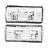 Pair of License Plate Light 8E0807430A 8E0807430B Fit for Audi A3 A4 A5 A6 C6 A8 D3 Q7 RS4 2001-2008