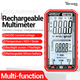 ANENG 620C Digital Multimeter 6000 Counts Transistor Testers True RMS Auto Electrical Capacitance Meter AC/DC Ammeter Voltmeter