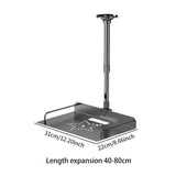 Projector Ceiling Mount Tray Camera Projector Support Bracket Installation Stand Wall Mount for Video Conferencing Home Office