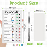 GW-Chore Chart Set For Kids Family Daily Planner Message Board With Slider For Classroom,Home Travel