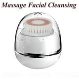 Deep Facial Cleaning Machine Skin Beauty Equipment Electric Cleansing Vibration Cleanser Waterproof Skincare Cleaning Device