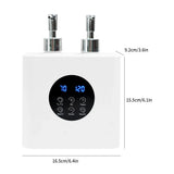 Massage Oil Heater Double Bottle Electric Lotion Cream Heater LED Display Baby Bottles Sub Bottled For Family Professional Salon