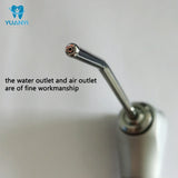 Professional 3 Way Syringe Tips Stainless Steel Syringe Spray Nozzles Tips Air Water Spray Triple Syringe for 3 Way Tube