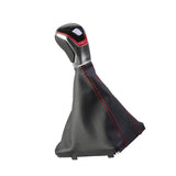 Car Accessories 6-Speed Manual Gear Shift Knob With Boot Cover For VW Golf 8 MK8 2020-2025