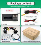 Car Reverse Camera Trajectory Decoder For Audi A3 8v S3 8p RS3 2012~2021 OEM Original Screen Upgrade Parking Camera Plug & Play