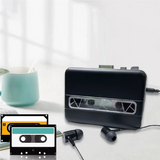ABWG-Portable USB Cassette Capture Radio Player USB Cassette Tape to MP3 Converter Music Player Walkman Cassette