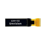 (5Pcs) 0.87 inch OLED Display LCD Screen 128*32 Dot Matrix OLED Screen SSD1316 Drive Wristband Screen 14Pin