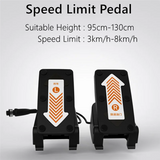 ABWG-Child Speed Limit Throttle & Brake Pedal for Ninebot Gokart Kit Accelerator Brake Pedal for Gokart Pro Scooter