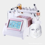 Multifunction Spa Facial Treatment Small Bubble Instrument 7 Colors LED Beauty Mask Oxygen Jet Peel Microdermabrasion Machine