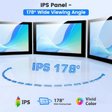 B27B 7 Inch IPS Mini -Compatible Universal Touch Screen With Case For Raspberry Pi 5 4 Windows PC Display Game Console