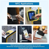 Electronic Access Control Black Card Ntag215 Chip Label 60Pcs Smartphone Business Card Can Be Used For Security