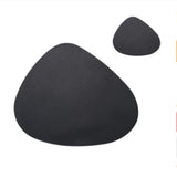 Placemat Table Mat  PU Leather Waterproof Heat Insulation Non-Slip Placemat Soft  Washable Bowl Coaster