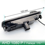 For Ford Focus 2 3 Hatchback Sedan 2012 2013 / SW Escort 2015 AHD 1080P Trunk Handle Car Backup Rear View Camera HD Night Vision
