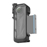 For Insta360 X5 Utility Frame Metal Cage Aluminum Protective Case Extension Cold Shoe For Insta 360 X5 Accessories